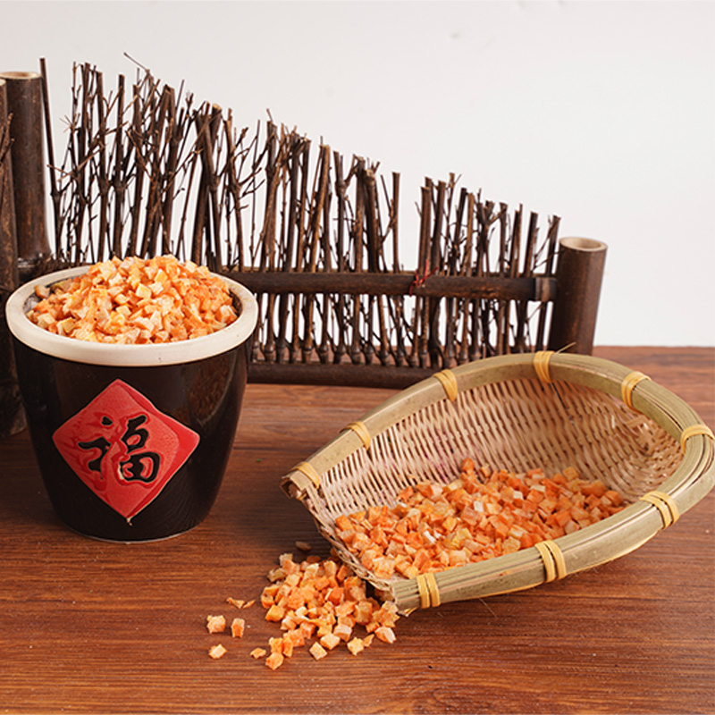 Carrota secca con congelamento